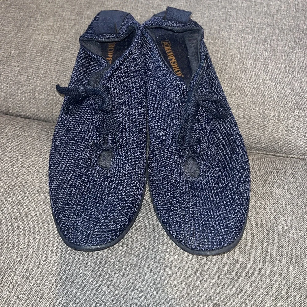 Arcopedico Women's LS Knit Shoe midnight blue size 41
